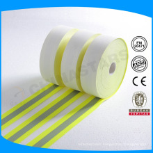 ISO 11612 fluo yellow or orange fire retardant reflective fabric